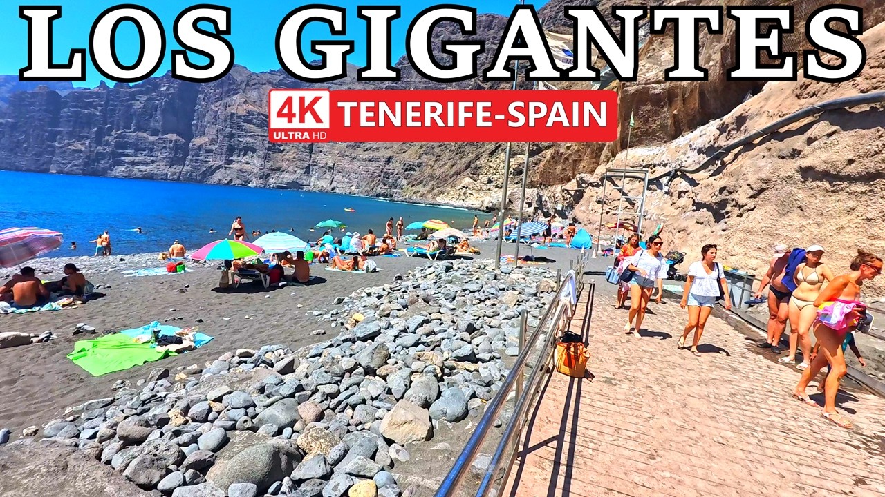 TENERYFA - LOS GIGANTES | To jest teraz klimat ☀️​ Spacer 4K ● Lipiec 2026