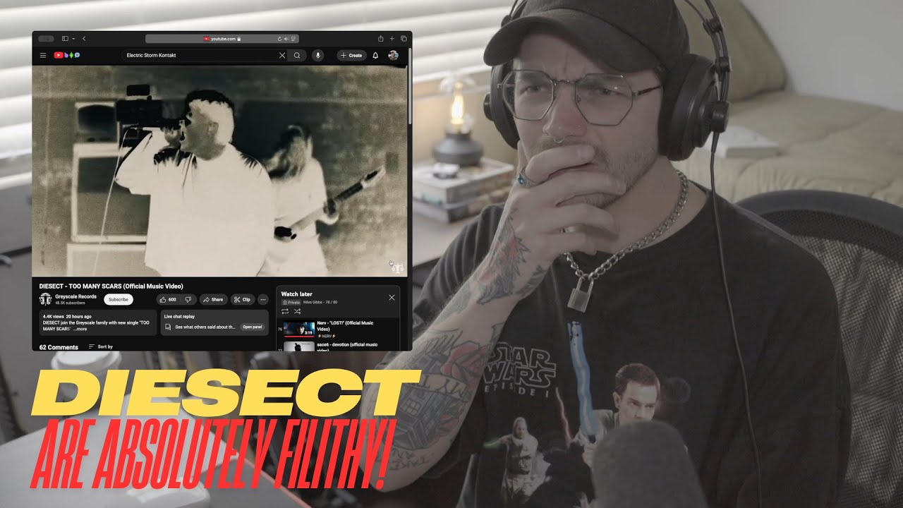 DIESECT ARE FILTHY! (REACTING TO THEIR NEW SONG 