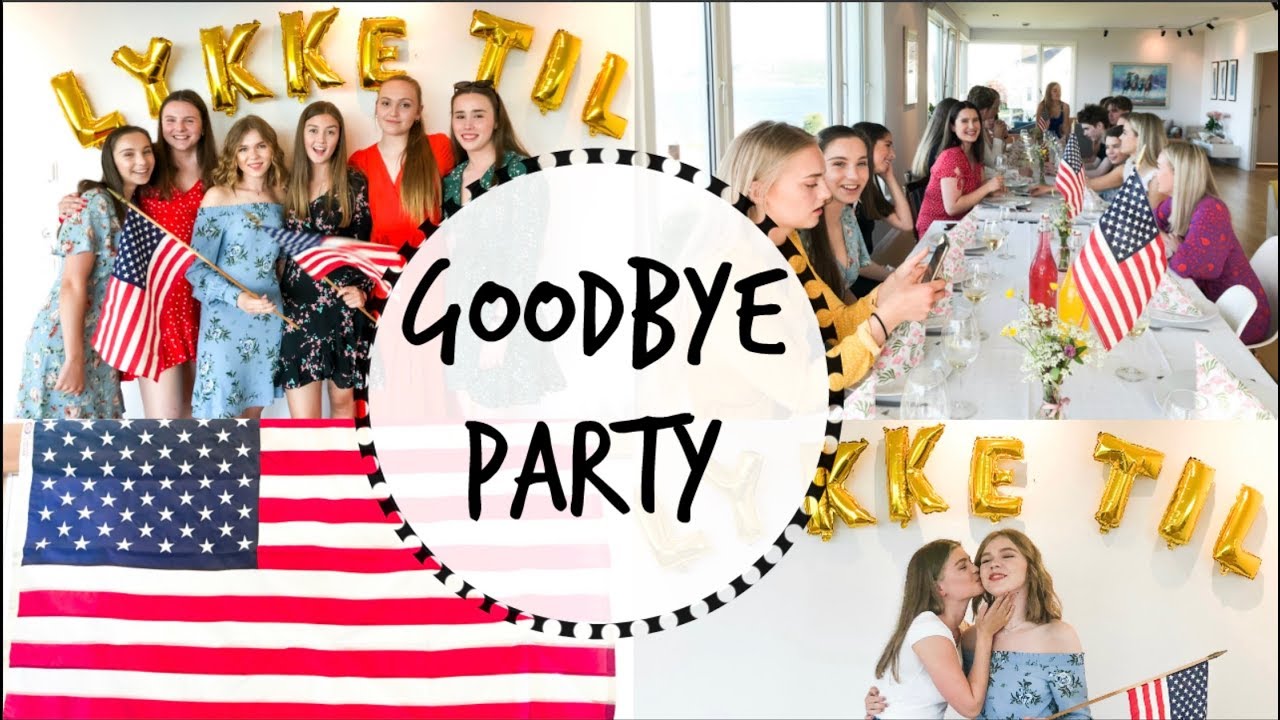 #5 Goodbye party - EXCHANGE YEAR USA 2018-2019