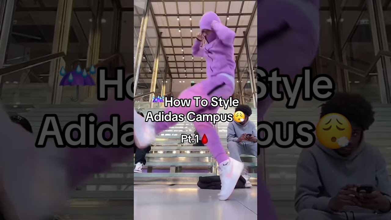 How to style Adidas Campus😮&zwj;💨⬆️SUBSCRIBE FOR DAILY DRIPPY CONTENT💦Follow my other Social Medias