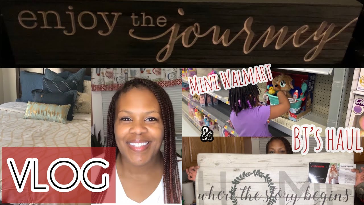 DITL OF A SINGLE MOM OF 6💗| LARGE FAMILY MINI WALMART & BJ'S HAUL | UPDATES | HalfdozenmomMichelle