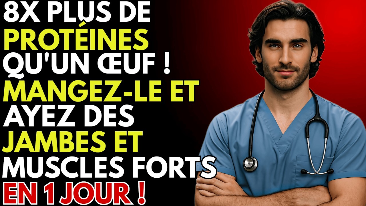La protéine la plus PUISSANTE du monde après 50 ans pour des JAMBES et des MUSCLES FORTS