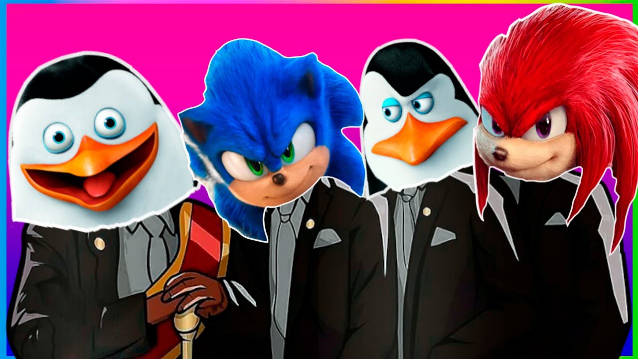 SONIC THE HEDGEHOG 2 & PENGUINS OF MADAGASCAR - Coffin Dance Song (Astronomia)