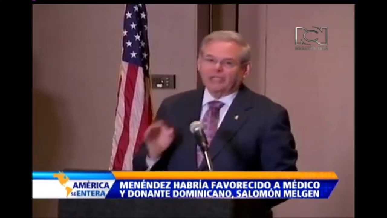 Senador hispano Bob Men&eacute;ndez es imputado por corrupci&oacute;n en Estados Unidos