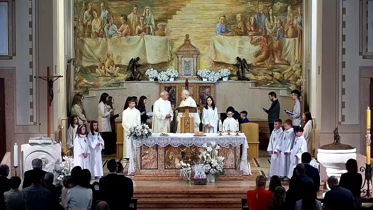 7 maggio 2023 V Domenica di Pasqua - Prime Comunioni
