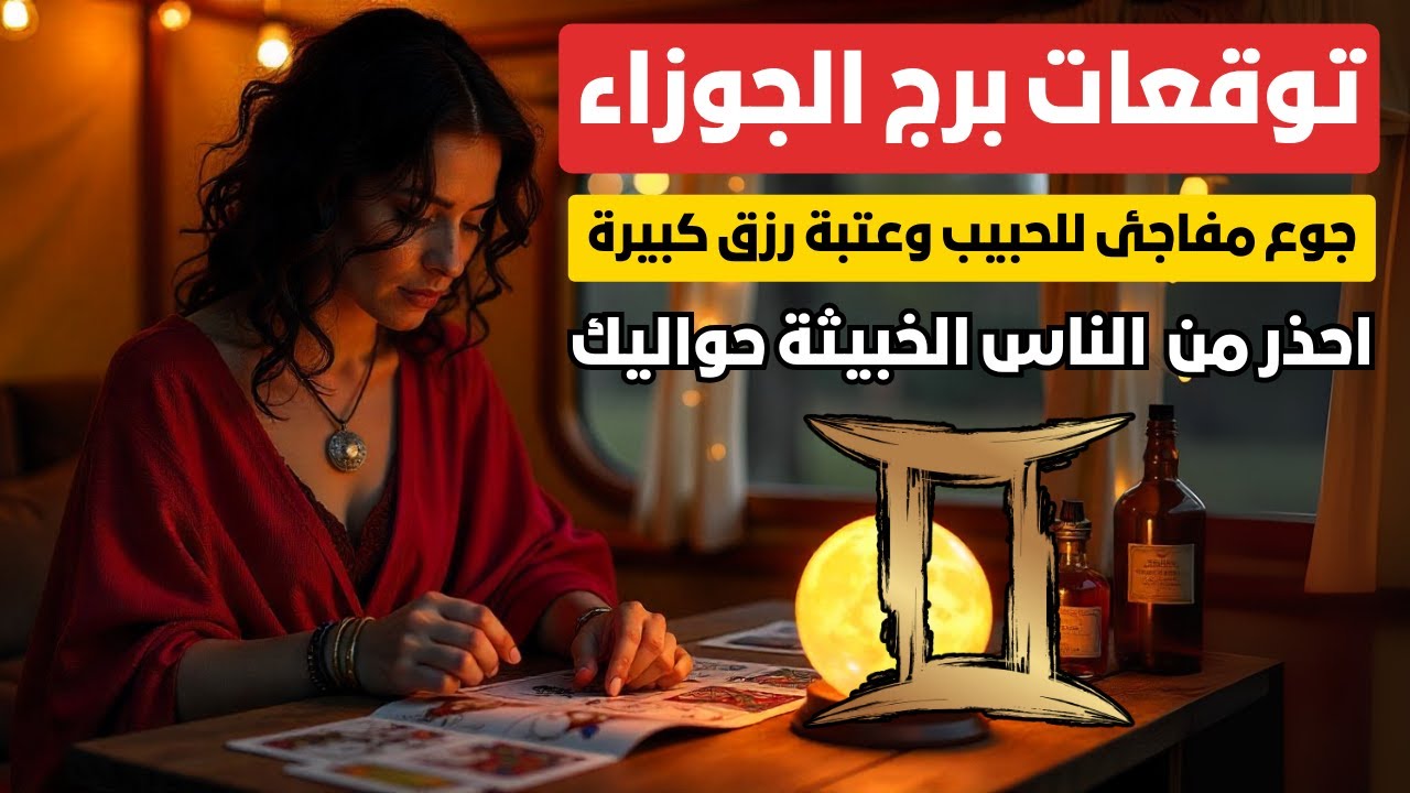 توقعات برج الجوزاء ♊ تأخير بسبب السحر 🧿 رجوع بعد صدمة وتعب كبير 💌 احذر من  الناس الخبيثة ⚠️