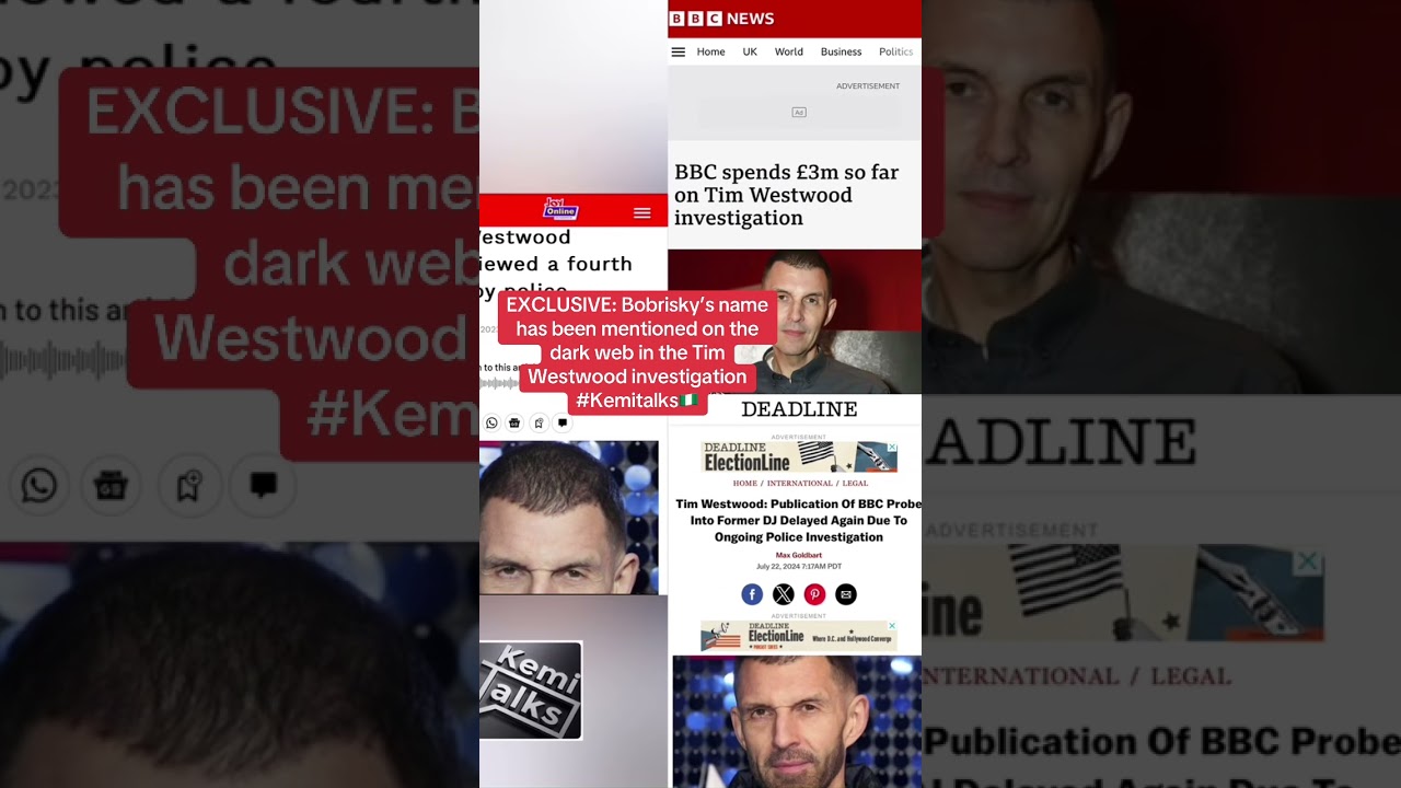 Bobrisky mentioned in the dark web alongside Tim Westwood