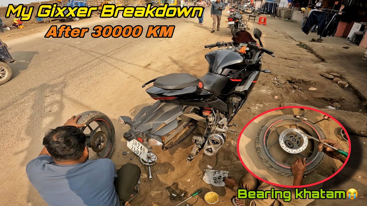 My Suzuki Gixxer sf Breakdown 😭After 30000 KM