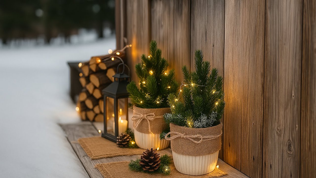 Winter Decor Without a Tree: An Elegant Idea for a Cozy Home