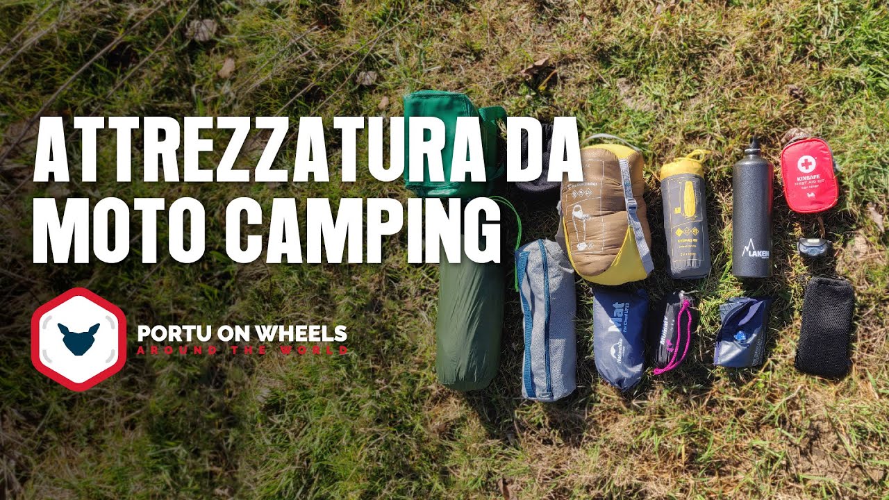 MOTO CAMPING: COSA PORTARE PER UN VIAGGIO DI 2/5 GIORNI
