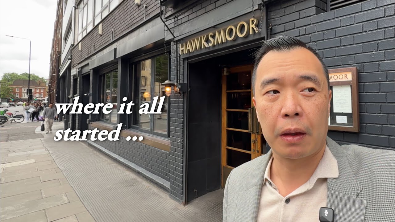 ужин в ресторане ORIGINAL Hawksmoor