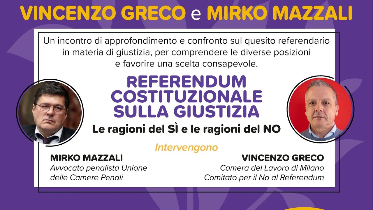 Referendum giustizia: le ragioni del Sì e del No