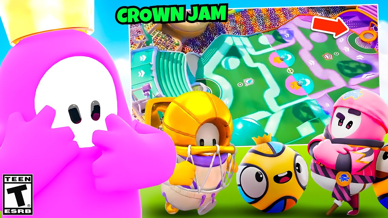 Fall Guys X Fortnite - CROWN JAM Mode On Friday Jan 23rd!