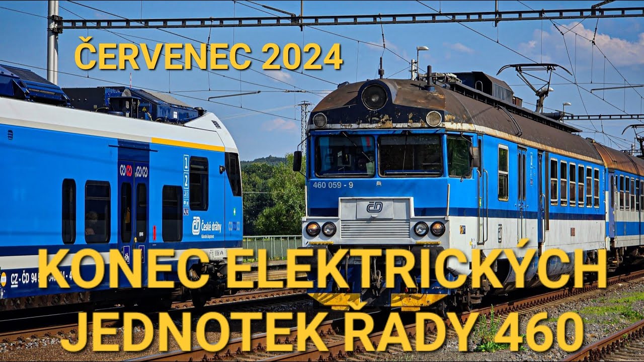 KONEC ELEKTRICKÝCH JEDNOTEK ŘADY 460