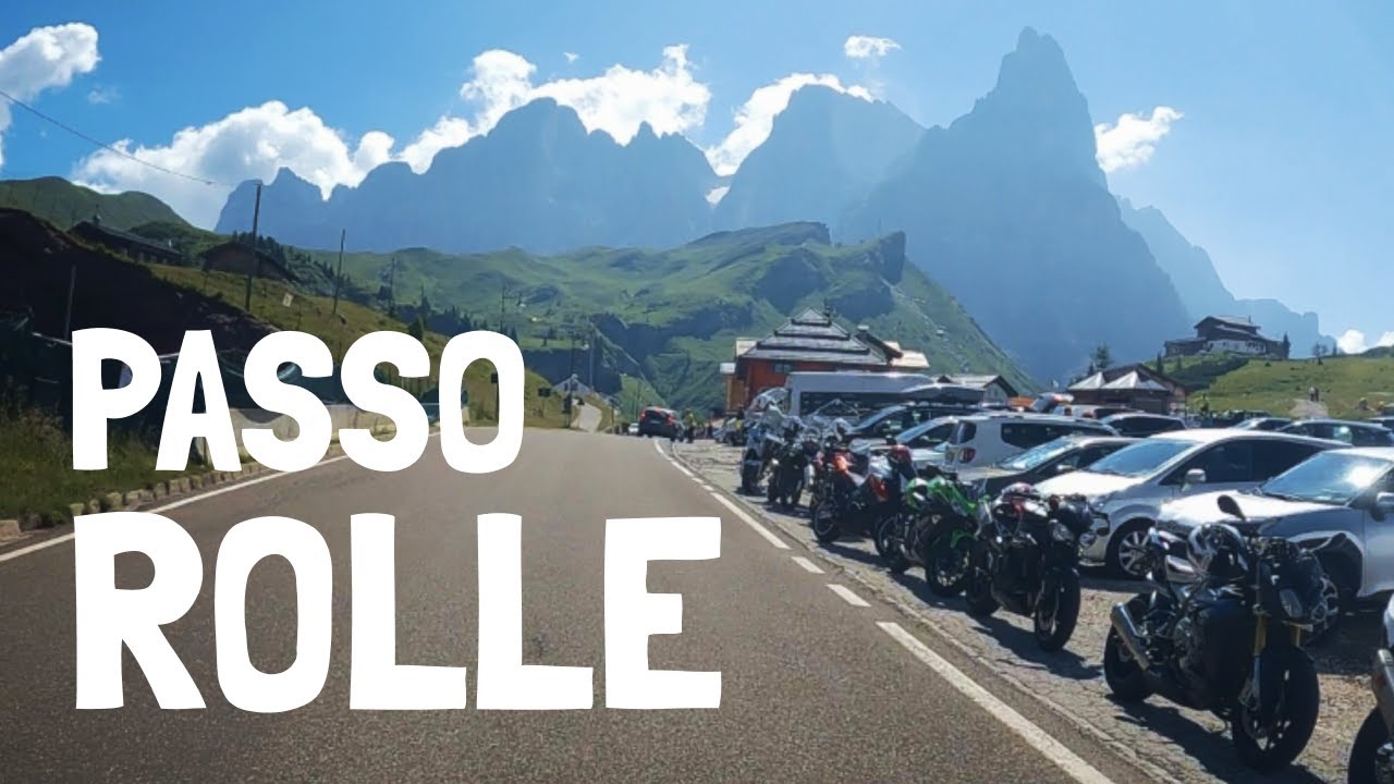 Ammucchiata al passo ROLLE — TRENTINO in MOTO Ep.4