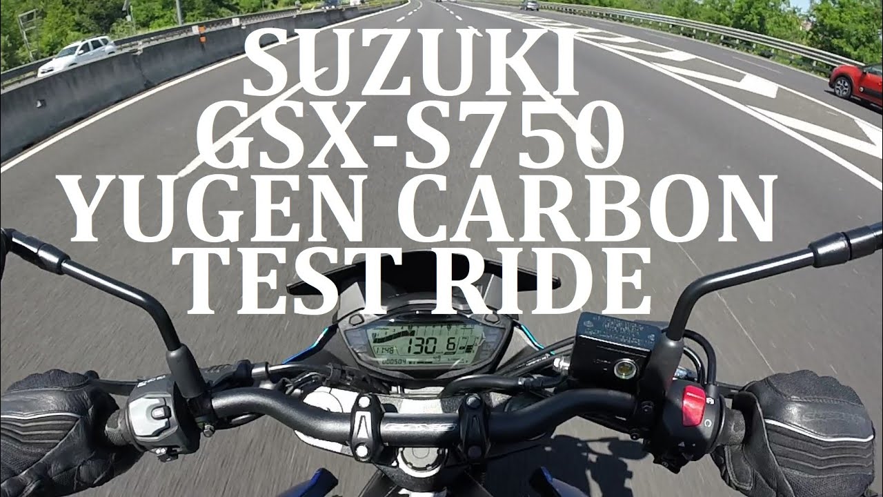 Suzuki GSX-S750 Yugen Carbon | Test Ride Completo