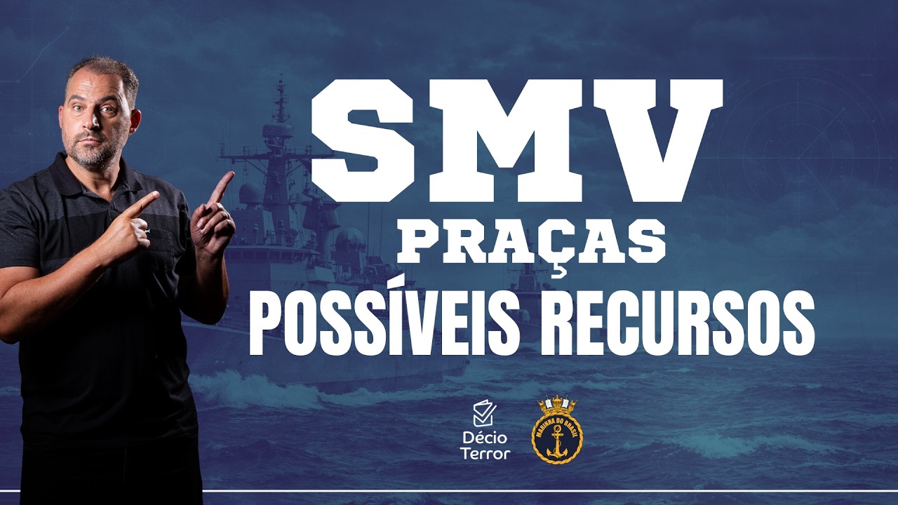 Marinha SMV RM2 2026 Praças Recursos prontos / níveis médio e fundamental