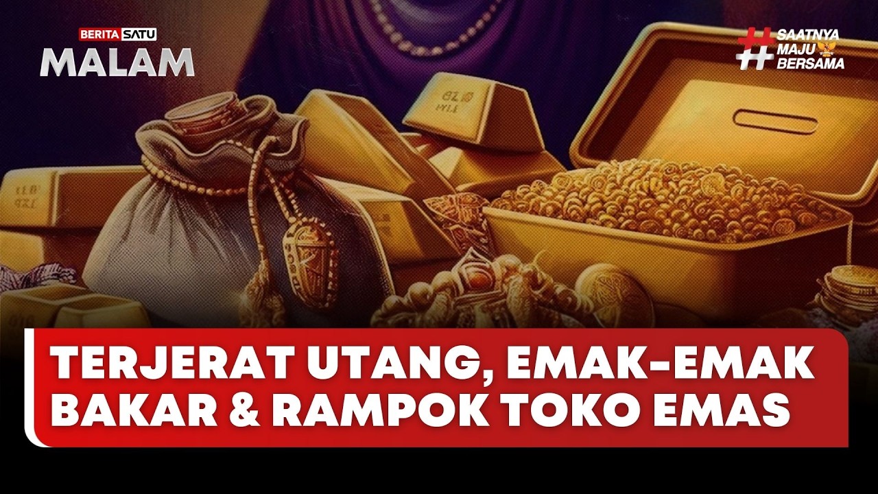 🔴 LIVE | Terjerat Utang, Emak-Emak Bakar & Rampok Toko Emas - Beritasatu Malam