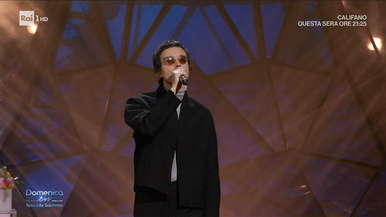 Diodato canta 