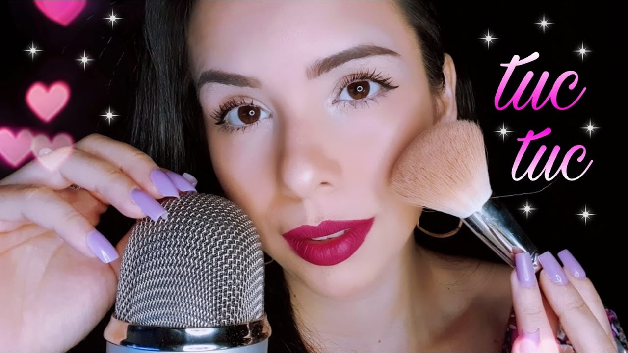 +30MIN ME MAQUIANDO E FAZENDO SONS DE BOCA PRA TI DORMIR - ESPECIAL 60k | Doin my Makeup (ASMR PTBR)