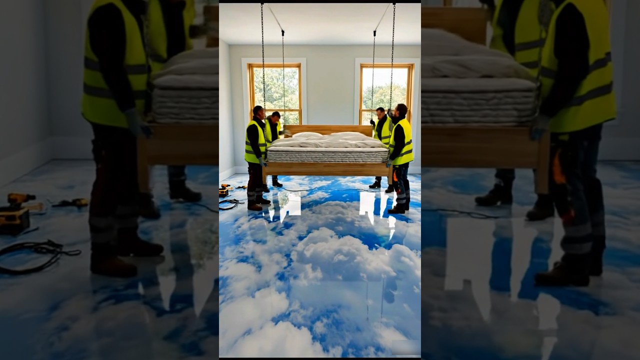 THIS FLOOR IS JUST CRAZY 😱 Epoxy marine floor &ldquo;CLOUD&rdquo;