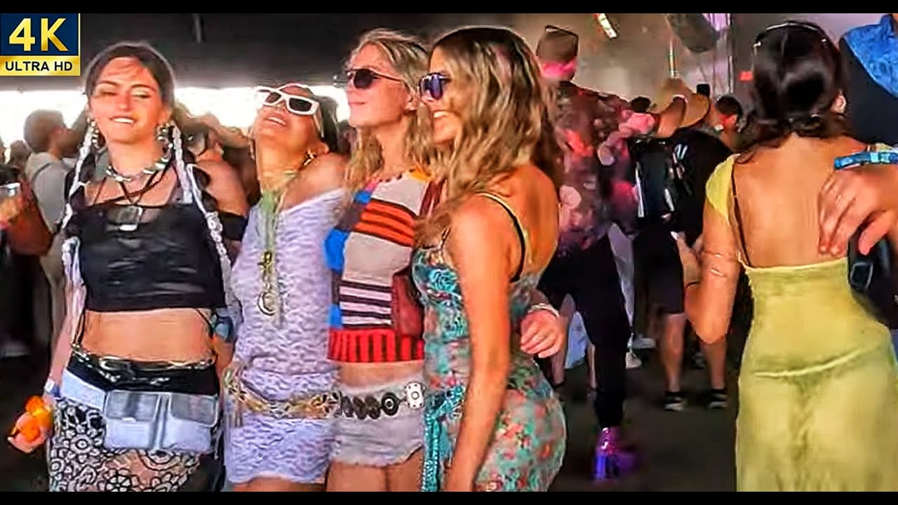 Walking tour  at Coachella 2024 #4k #coachella #vip
