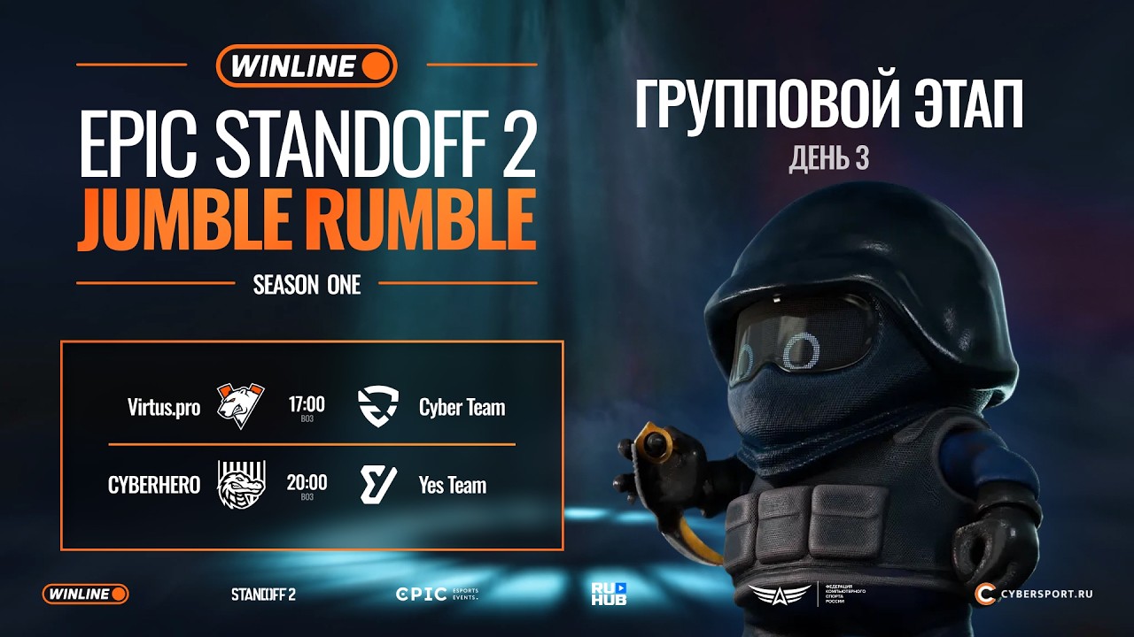[WINLINE EPIC Standoff 2 Jumble Rumble S1] Group stage | Day 3