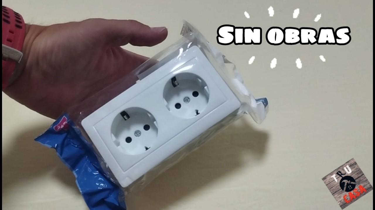 💡 Haz esto para instalar un enchufe de superficie #bricolaje #bricolaje  #tips #tutorial