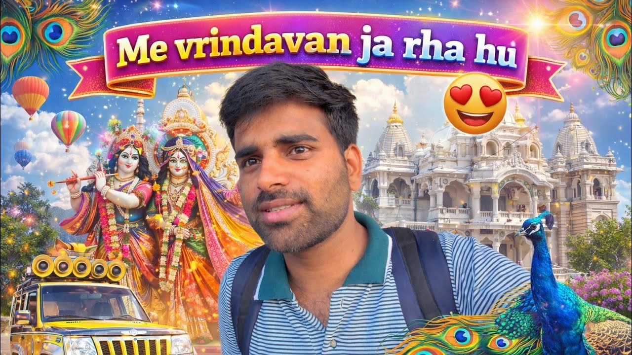 Me vrindavan ja rha hu 🤩 
