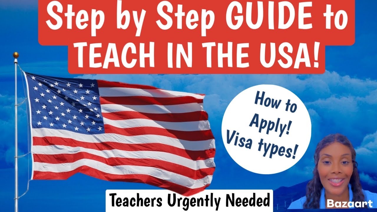 How to Apply to TEACH IN THE USA? What are the REQUIREMENTS to TEACH IN THE USA?