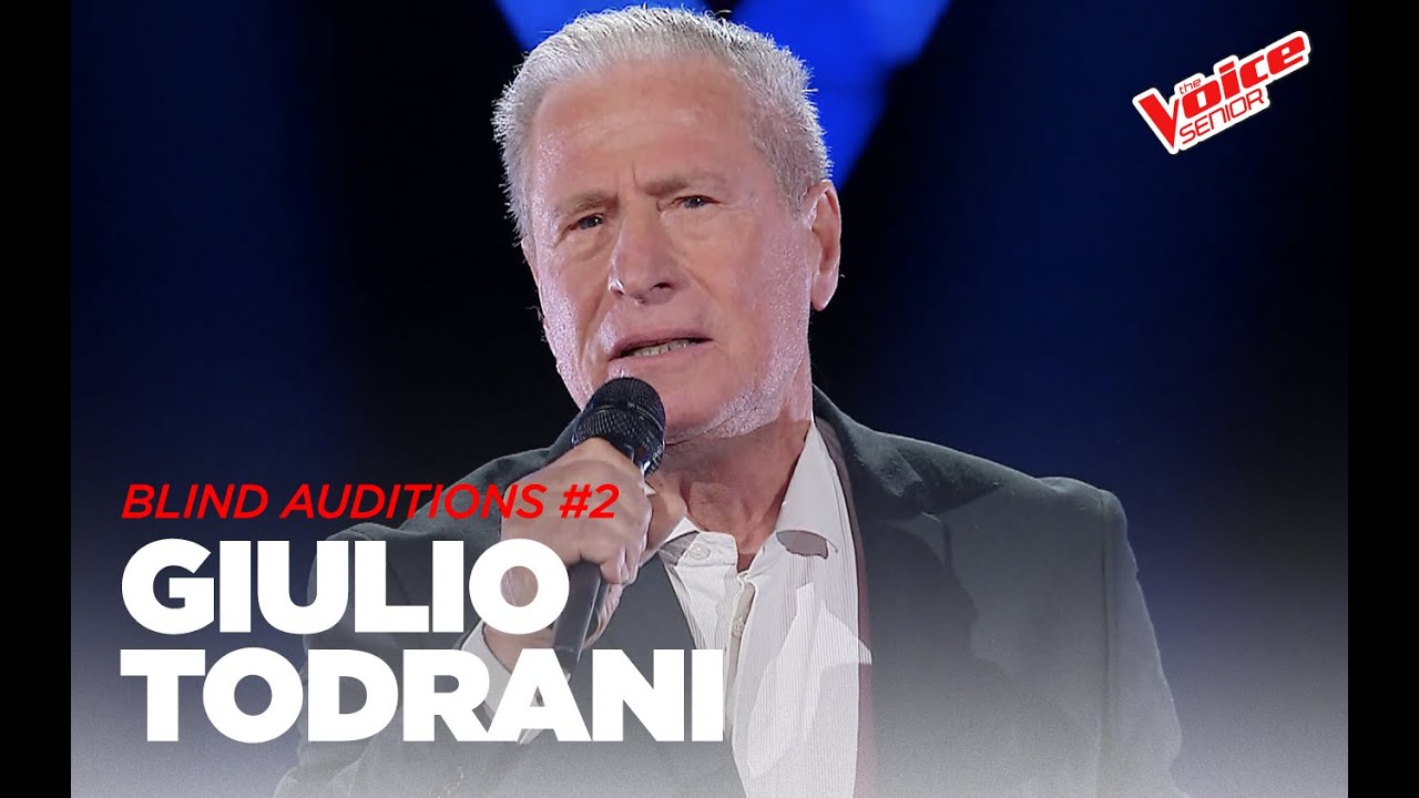 Giulio Todrani  “To love somebody”  - Blind Auditions #2- The Voice Senior