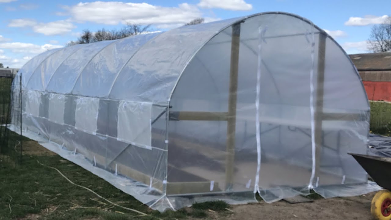 Assembling a Greenhouse and how to Secure it against strong winds