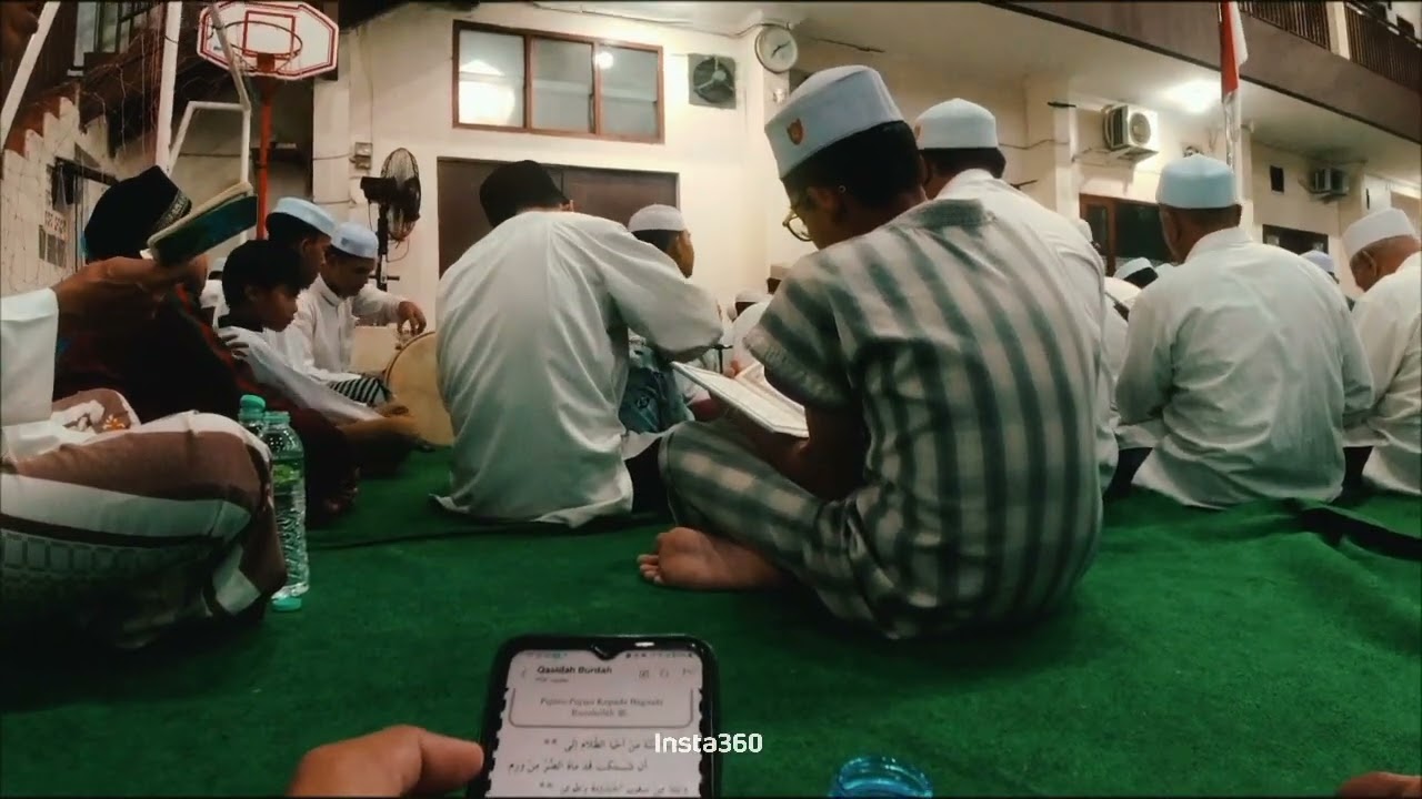 Qosidah Burdah before Ramadhan 