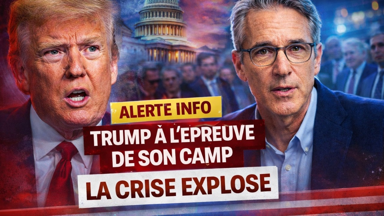 Trump sous pression dans son propre camp : ce qui se joue à Washington est historique