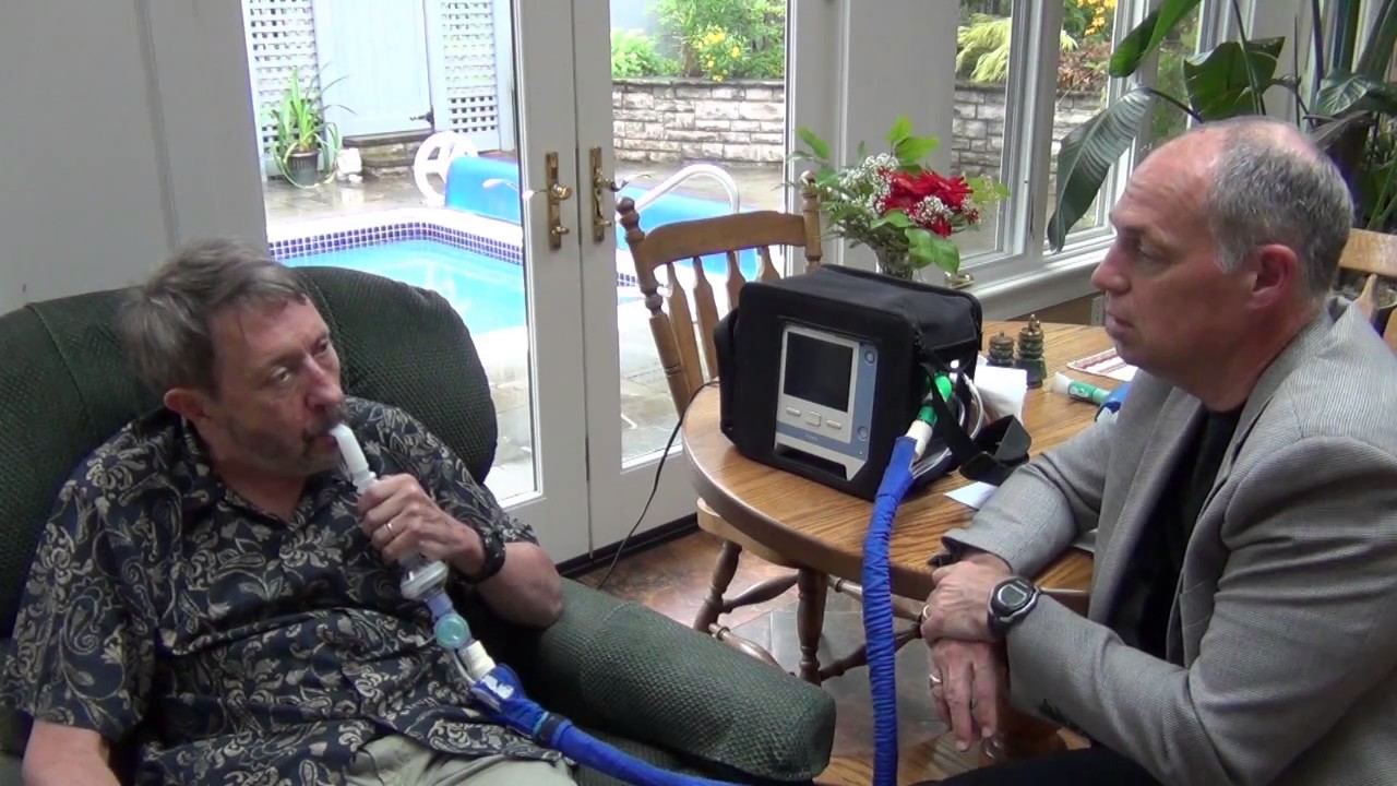 Long term ventilation by mouthpiece with ALS: Interview with David