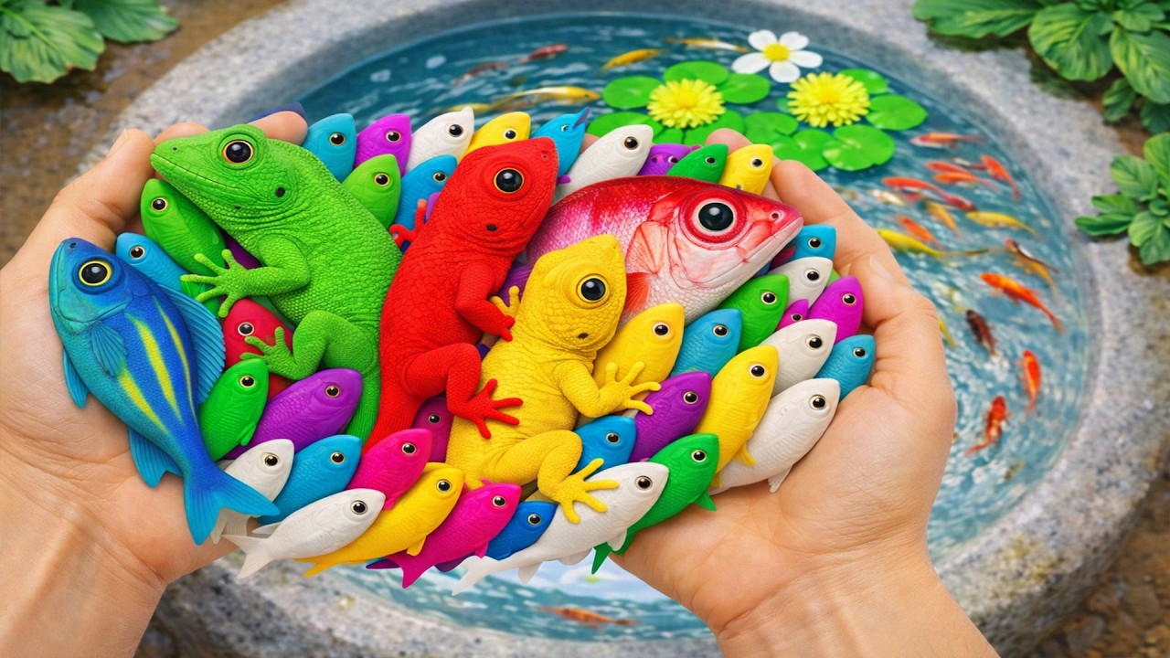 Amazing Catching Catfish, Baby Arowana, Perch, Koi, Guppies, Ornamental Fish, Frogs  Fishing Videos