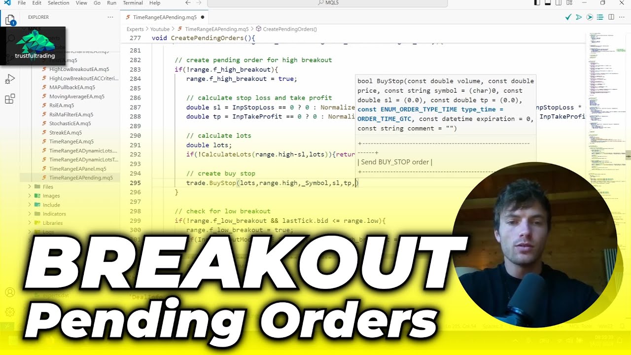 Simple breakout EA in MQL5 | Part 1