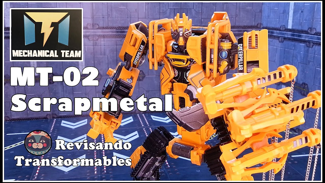 Mechanical Team MT-02 Scrapmetal KO Oversized SS-41 Combiner Transformers ROTF Devastator