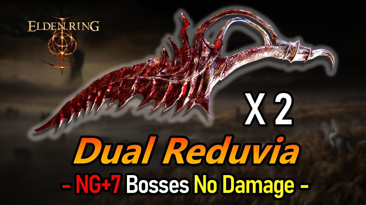 Dual Reduvia Bleed Build | NG+7 Bosses No Damage | Elden Ring | 1.16 ver