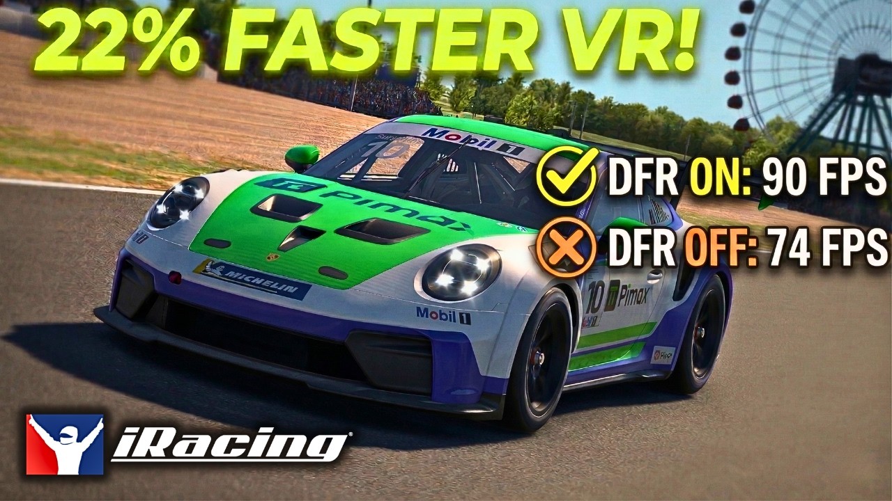 Настройки Pimax Super VR &ndash; получите плавные 90 кадров в секунду в iRacing