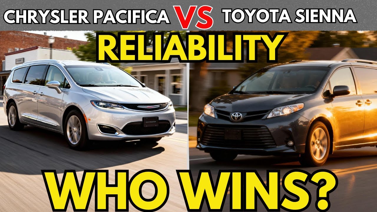 Сравнение надежности Chrysler Pacifica и Toyota Sienna. Кто победит?