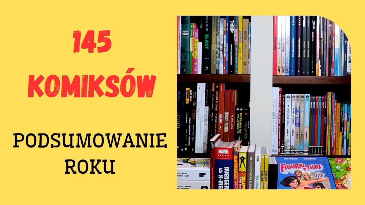 145 komiksów – podsumowanie roku.