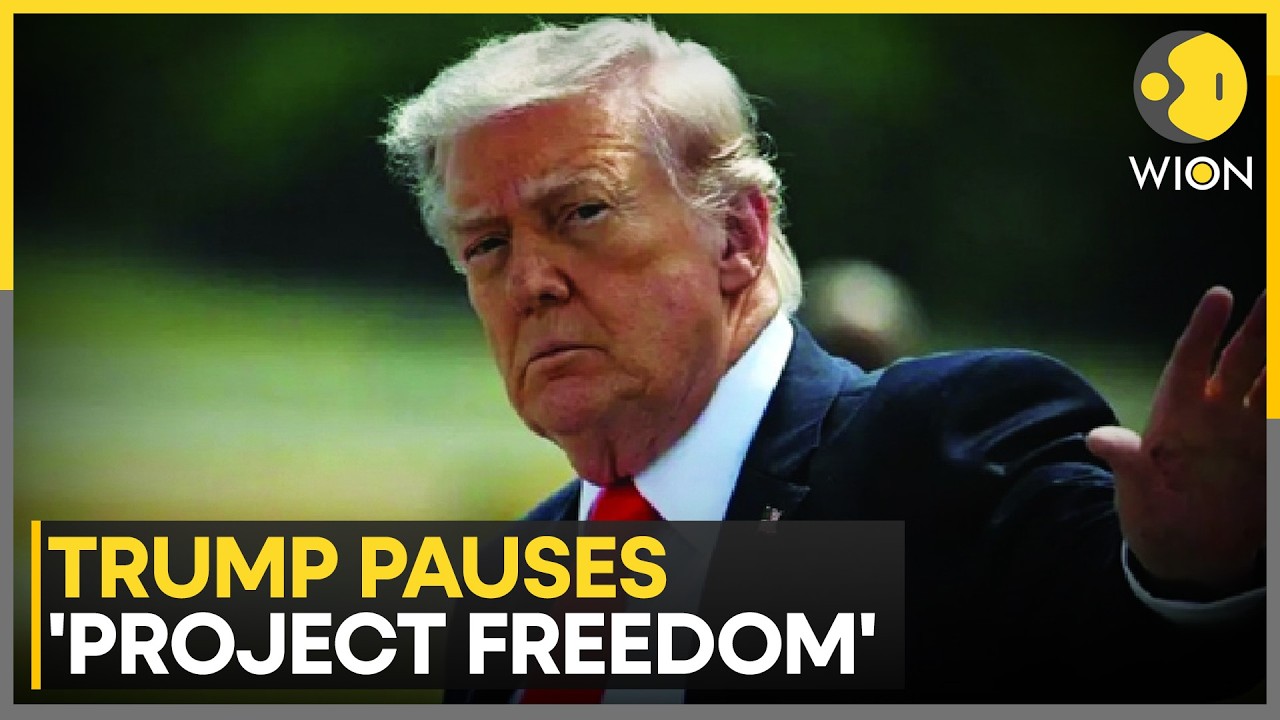 US-Iran War: Trump Pauses Project Freedom Amid Pakistan-Led Requests And Diplomacy Push | WION News