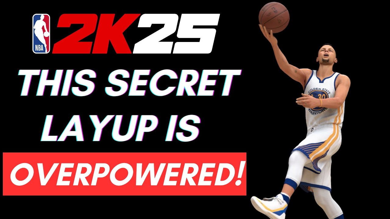 BEGINNERS need the OVERPOWERED LAYUP method in NBA 2K25!