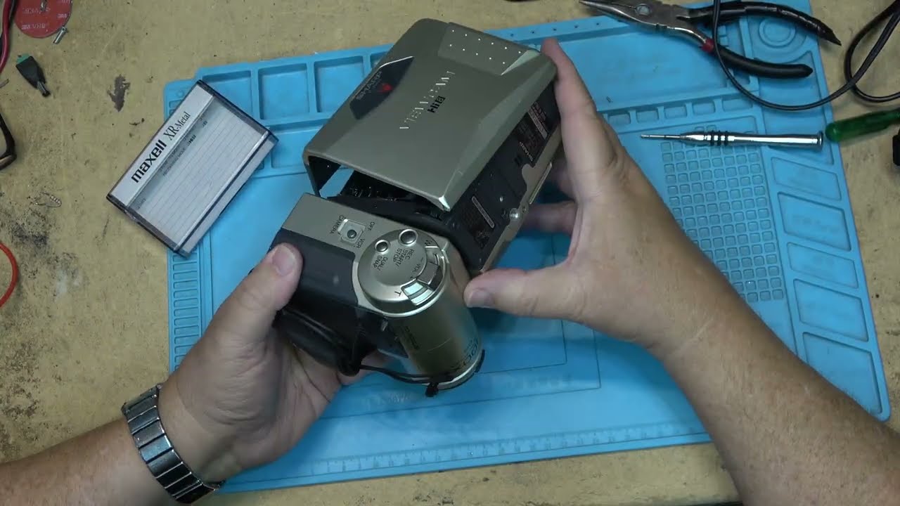 Sharp Hi8 Viewcam is spitting out parts