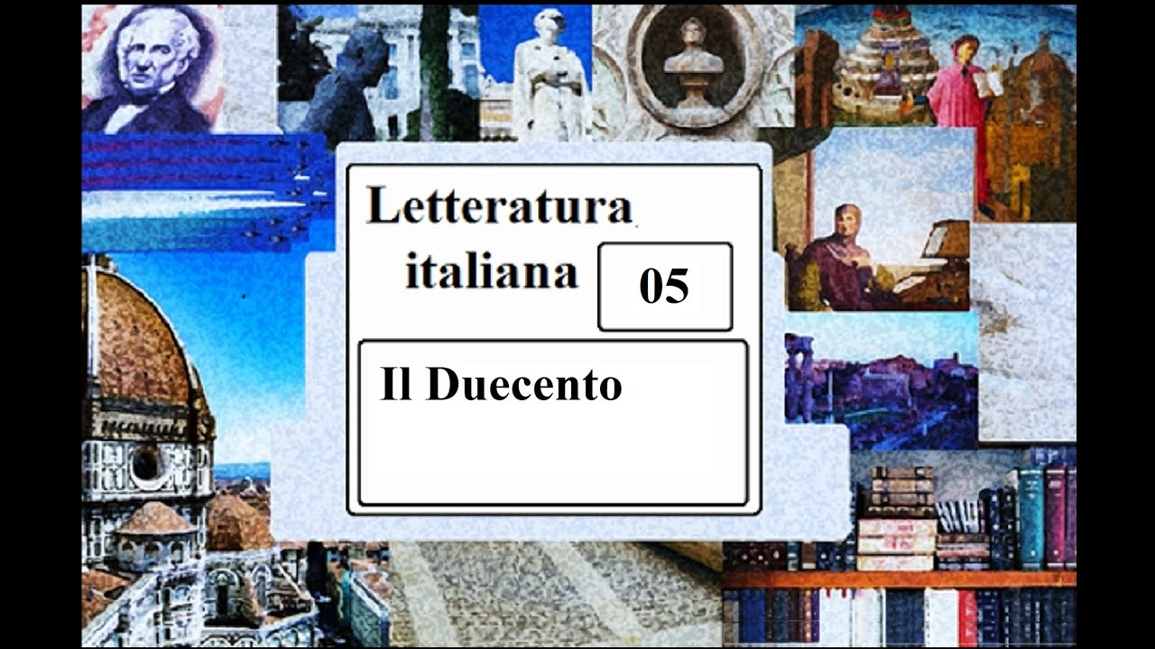 Letteratura italiana - Il Duecento