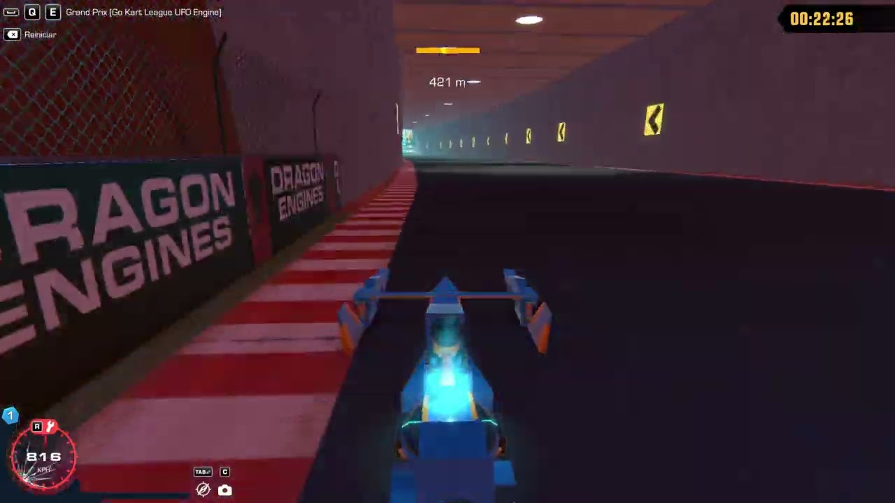 Trailmakers Race Island Grand Prix Circuit (Go Kart League, UFO Engine) 32.95s (WR)