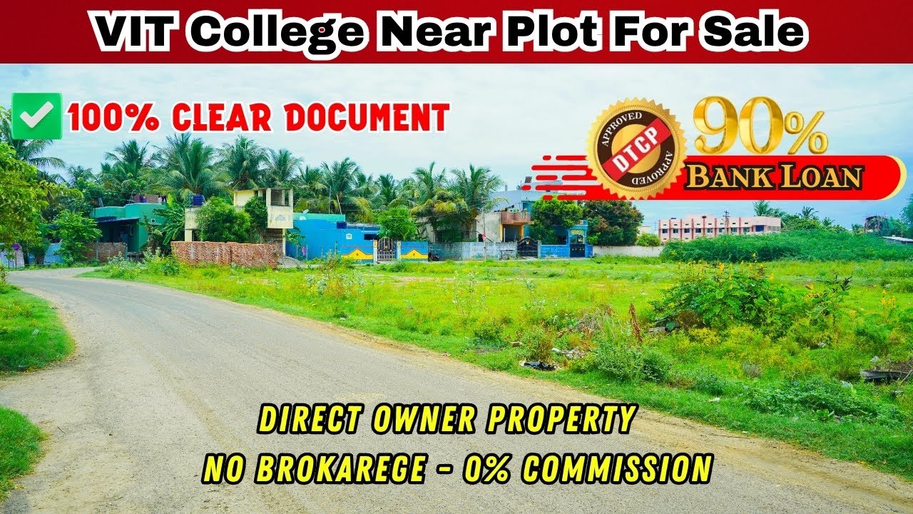 Chennai Plot For Sale @OMR  | Close To VIT College | Fully Residential Location #property#omr#land
