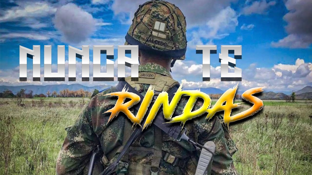 NUNCA TE RINDAS - Rap Motivación Militar & Policia - Ese Gorrix (2025)