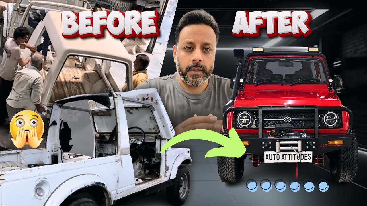 Most Expensive Gypsy of 2024 By Auto Attitudes #4x4 #gypsy #hyderabad #jeeplife